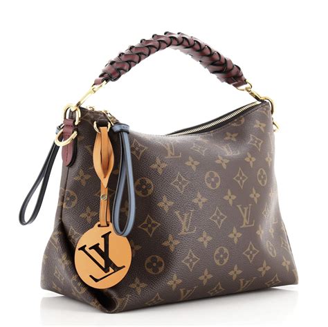 louis vuitton hobo bag with braided handle|louis vuitton artsy hobo bag.